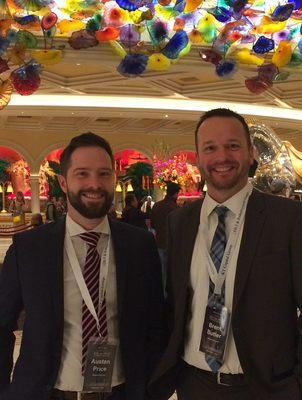 Project Manager Austen Price and CEO Brent Butler at the Las Vegas EB-5 Convention in January, hosted by EB5Investors.com