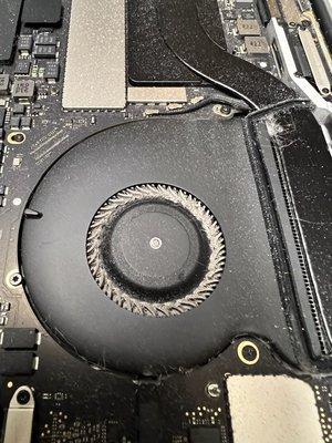 Dust build-up can cause premature hardware failure.  Come in for a spring cleaning.