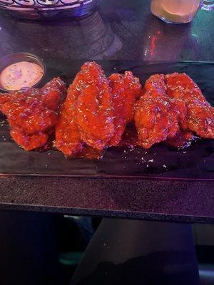 Sweet chili wings 10/10