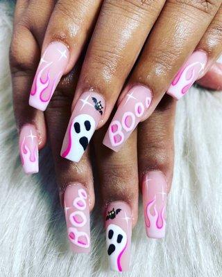 Halloween nails design