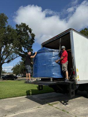 moving a china cabinet all glass.