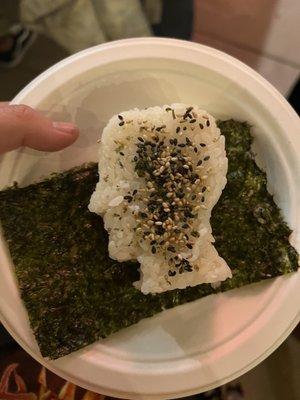 Onigiri (sushi inside)