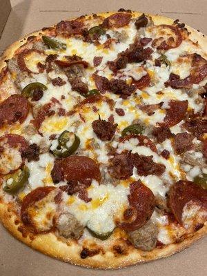 The moose pizza