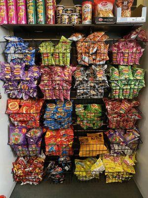 Large assortment of Walkers Crisps.