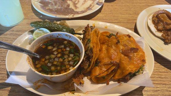 Birria Taco Plate