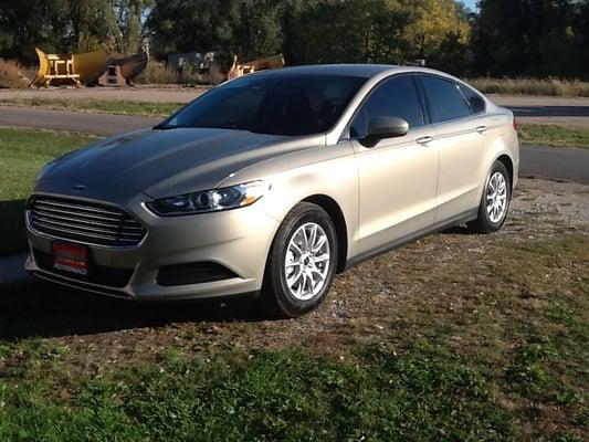 Susan's silver bullet, her 2015 tetronic silver, Ford Fusion!