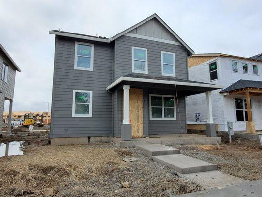 Holt 1820 new construction home in Laurel Woods, Cornelius.