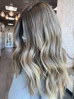 Beautiful natural balayage