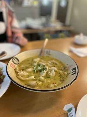 S1 Stewed Sliced Sole Fillet with Golden Soup