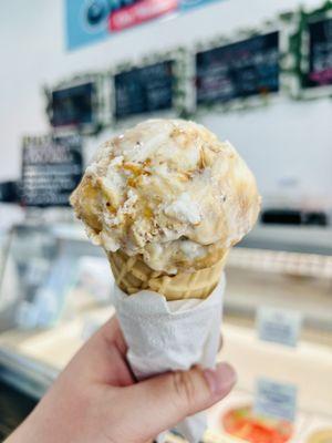 Toffee ice cream