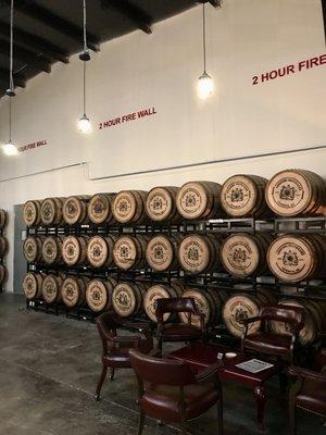 Wall of Barrels