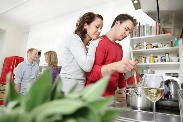 Once a month on a Saturday evening, join us for Couples in the Kitchen!