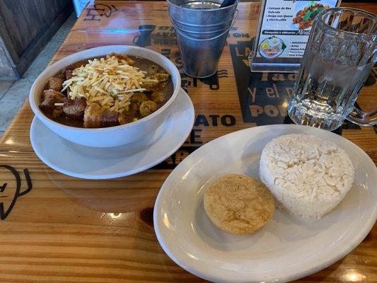 Bean casserole/Cazuela de Frijoles la Hacienda