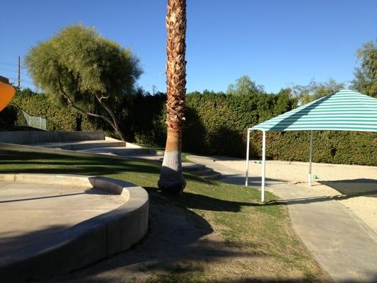 Another view of First school La Quinta's playground