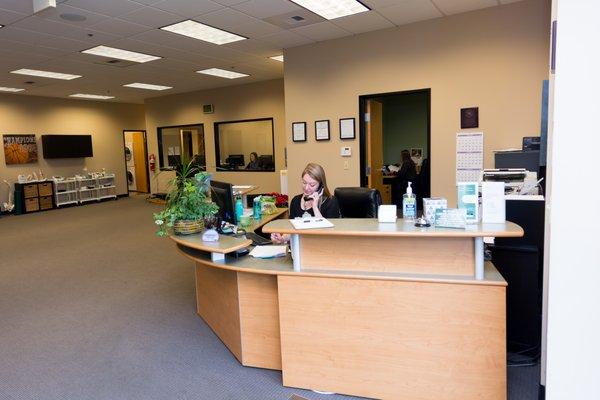 Front desk (check-in area)