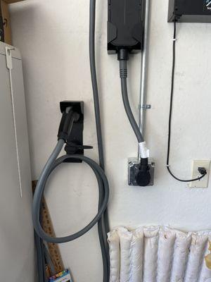 Garage EV charger Installation