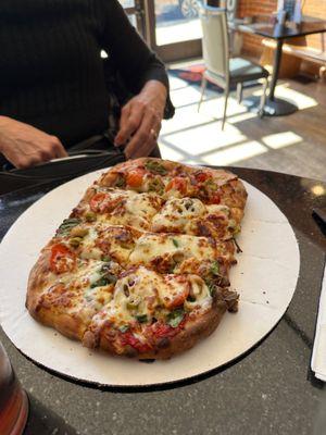 The veggie flatbread