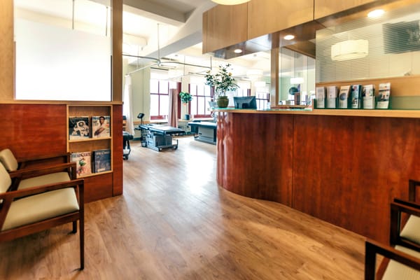 Front Desk waiting area.