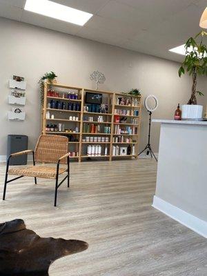 Stylish Lobby of the Salon