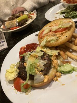 Greek burger