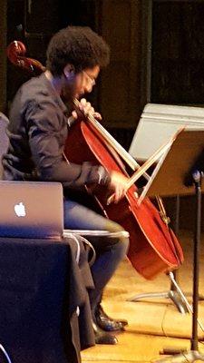 Seth Parker Woods, featured cellist (12/9/17)