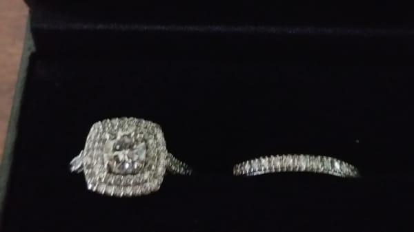 Wedding ring set