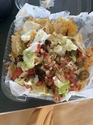 steak nachos