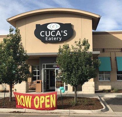 Cuca's Eatery Front