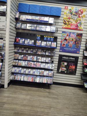 PlayStation 4 selection about half that of Hillsdale.