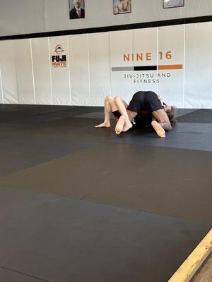 Working on side control escapes