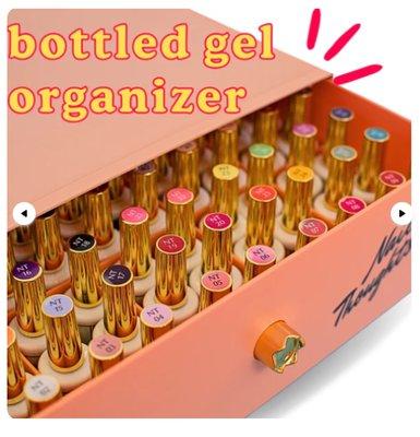 Diva bottled gel polish organizer