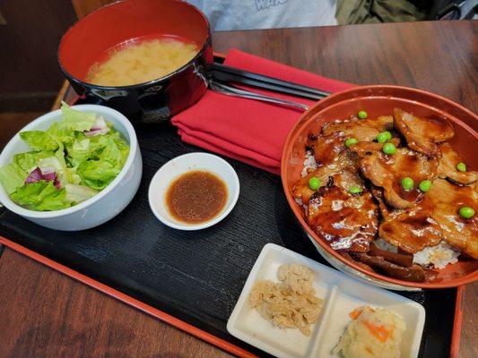 Kurobuta Pork Bowl Set