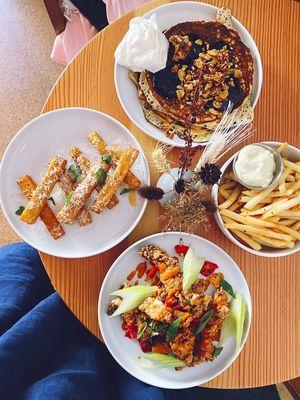 Best Brunch in Portland, and so many GF options! all of these dishes are Gluten-Free!