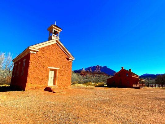 Grafton Ghost Town just outside Zion NP