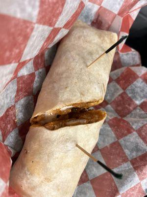 Buffalo Chicken Cheese Steak Wrap