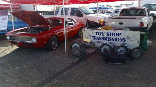 Toy Shop Transmissions at the Pomona Auto Swap Meet. Google the Pomona Fairplex to find out which Sunday a month they host us!