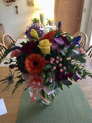 roses, gerbera daisies, sea holly, hydrangeas, daffodils... 3