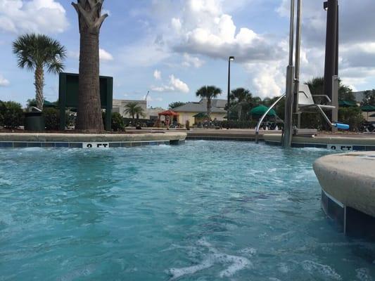 Hot tub view