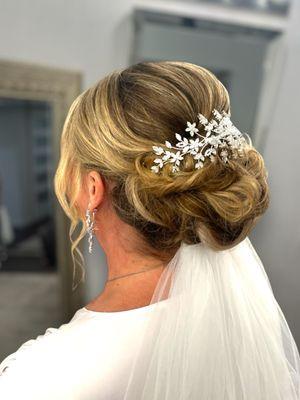 Wedding hair!