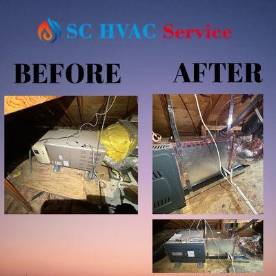 Heat pump installation