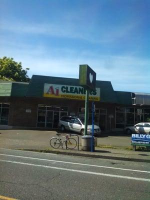 A1 Cleaners street view... drive by on bus.