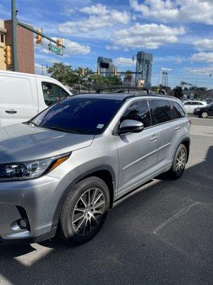 Ceramic window tints side view