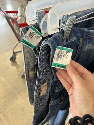 Paige jeans for $50