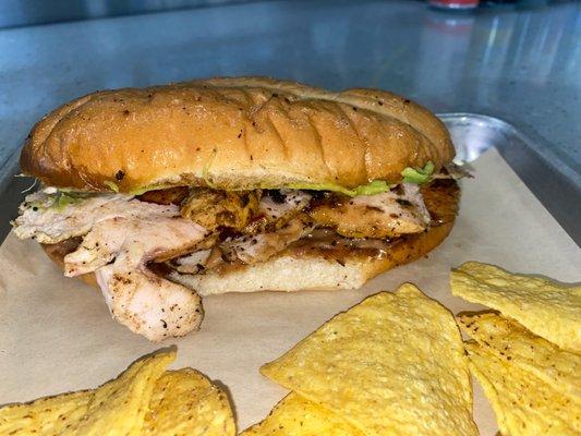 Grilled Chicken Torta