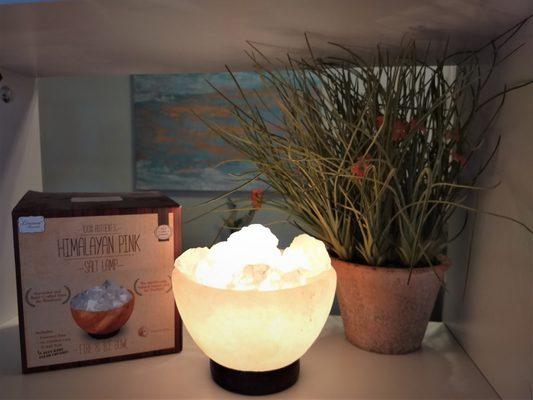 Gorgeous Fire & Ice Salt Lamp