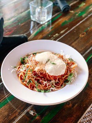 Chicken Parmesan Pasta