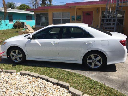 My 2013 Camry looking pretty new!