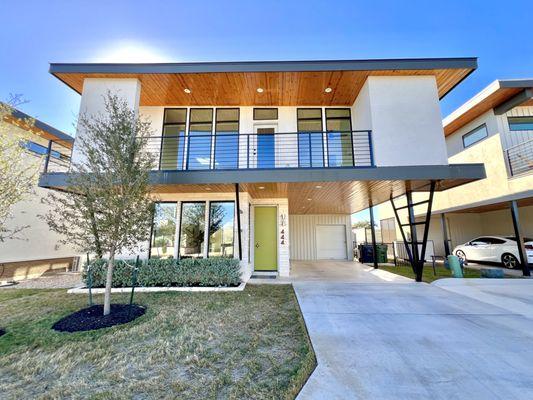 Custom-built luxury rental home available in Leander--perfect for modern living with premium finishes and spacious design.