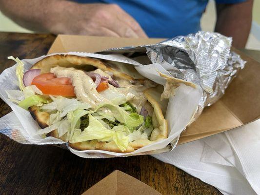 Falafel gyro