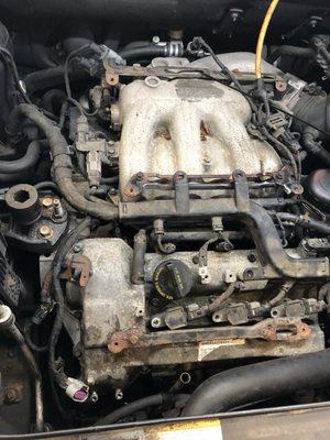 2007 Hyundai Veracruz valve cover gasket replacement.